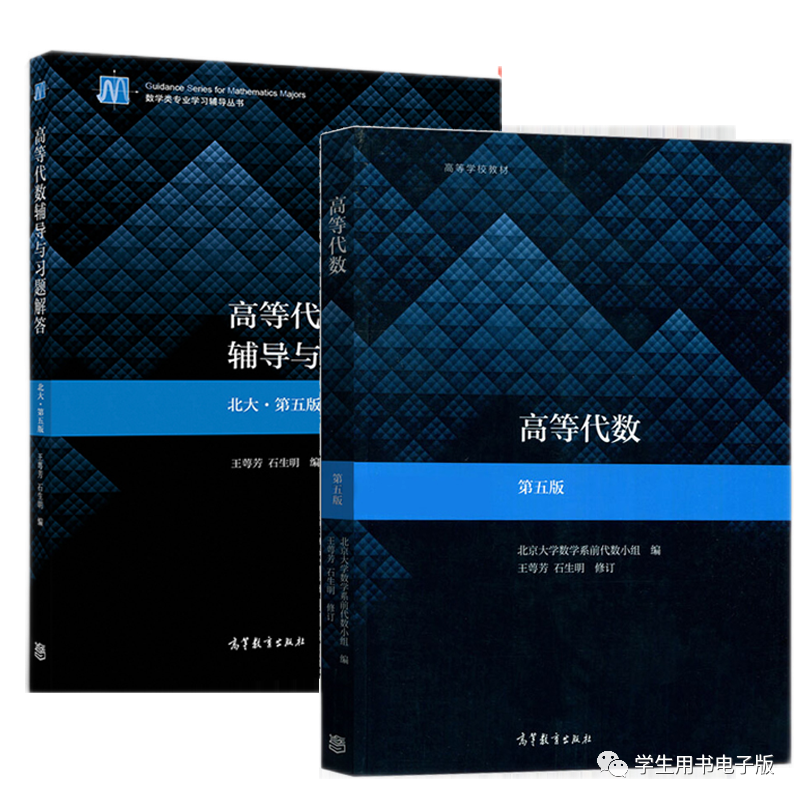 大学教材答案丨高等代数第五版PDF辅导与习题解答 封面图